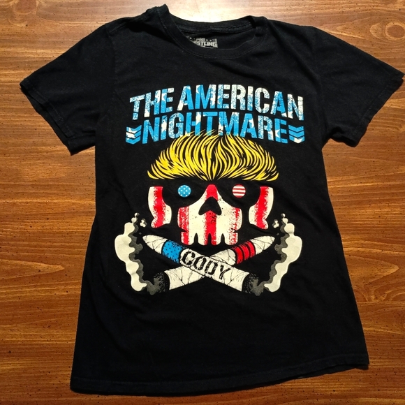 CODY RHODES - AMERICAN NIGHTMARE T-SHIRT - Small // Wrestling WWE AEW Tee Shirt - Picture 1 of 8